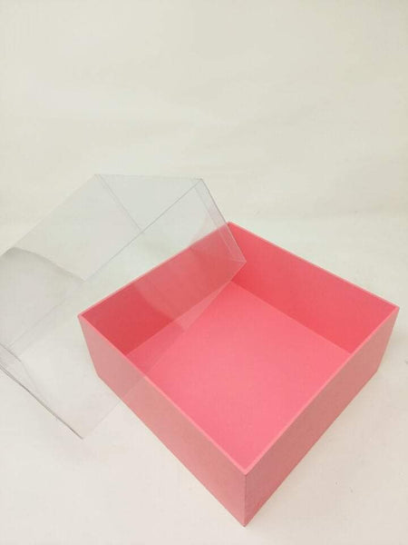 MDF Box with full acetate cover