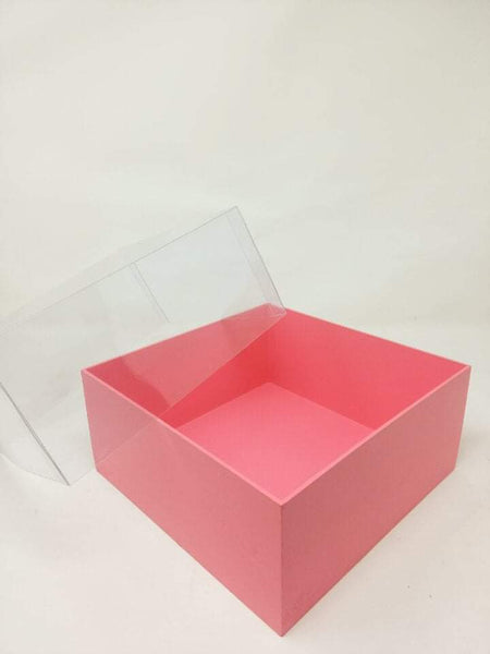 MDF Box with full acetate cover